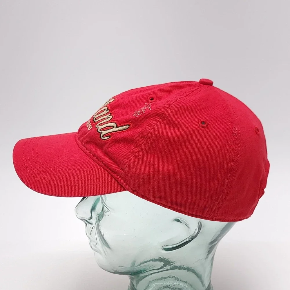 Portland Trail blazers Adidas Hat One Size Red Strapback‎ NBA Basketball